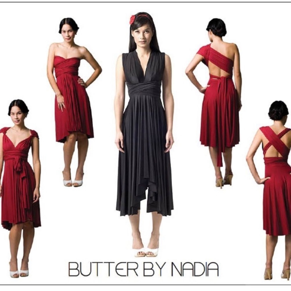 Butter by Nadia wrap dress